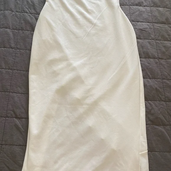 NWT White Strappy Ruffled Dress by Windsor |Size Large - Picture 9 of 13